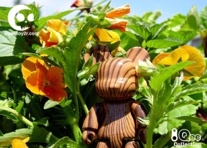 Wood Style Bear Qee Wood Style Bear Qee