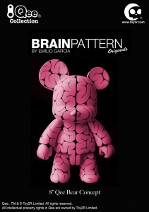Emilio Garcia 8" Qee Brain Pattern